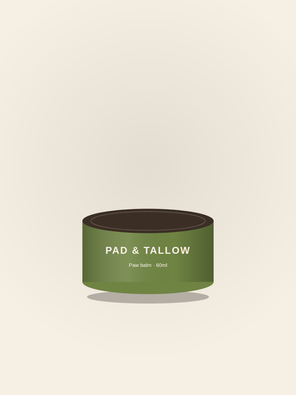 Tallow paw balm: 60ml